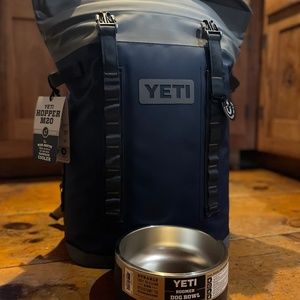 Yeti Hopper M20 and Boomer dog bowl